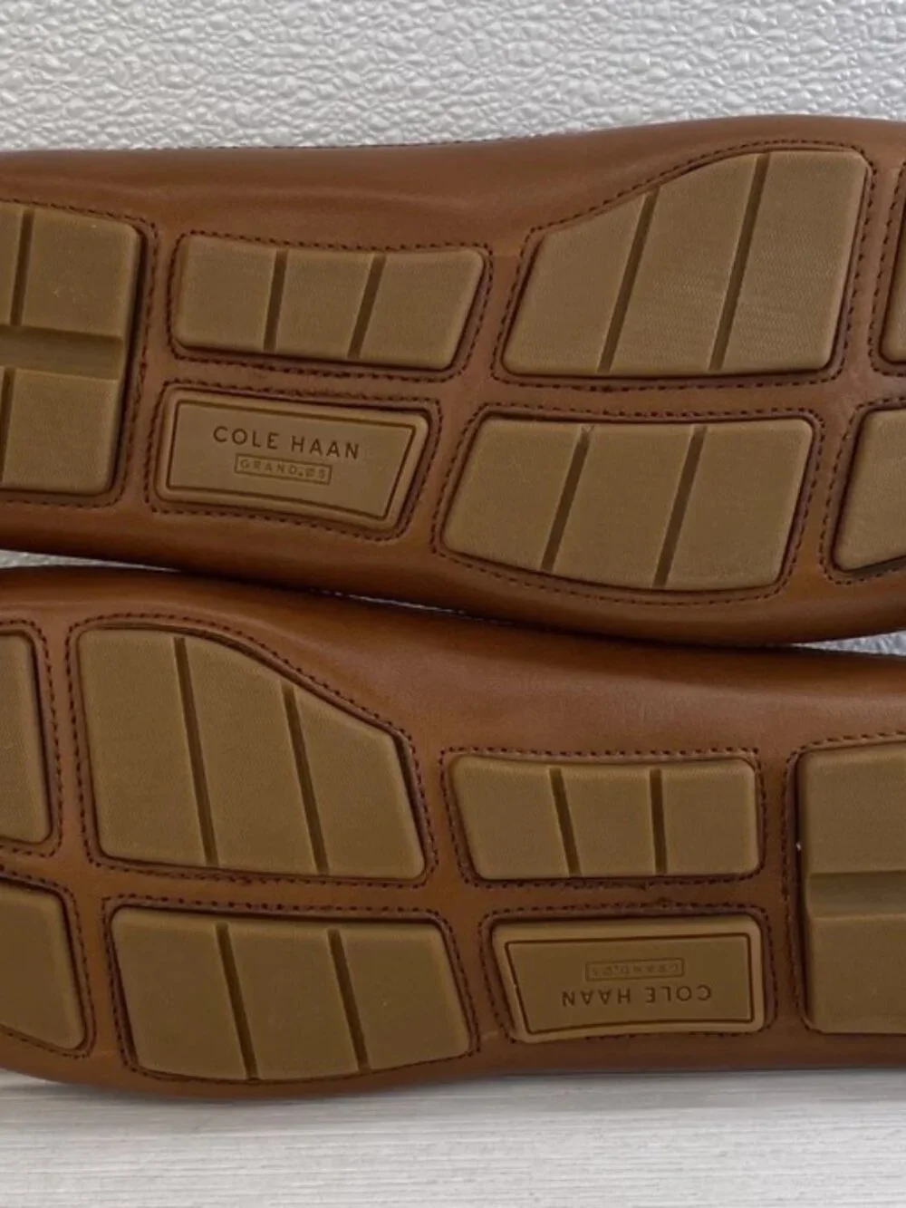 Cole Haan Wyatt Driver Loafers Men's Size 13M British Tan Leather Bit Buckle